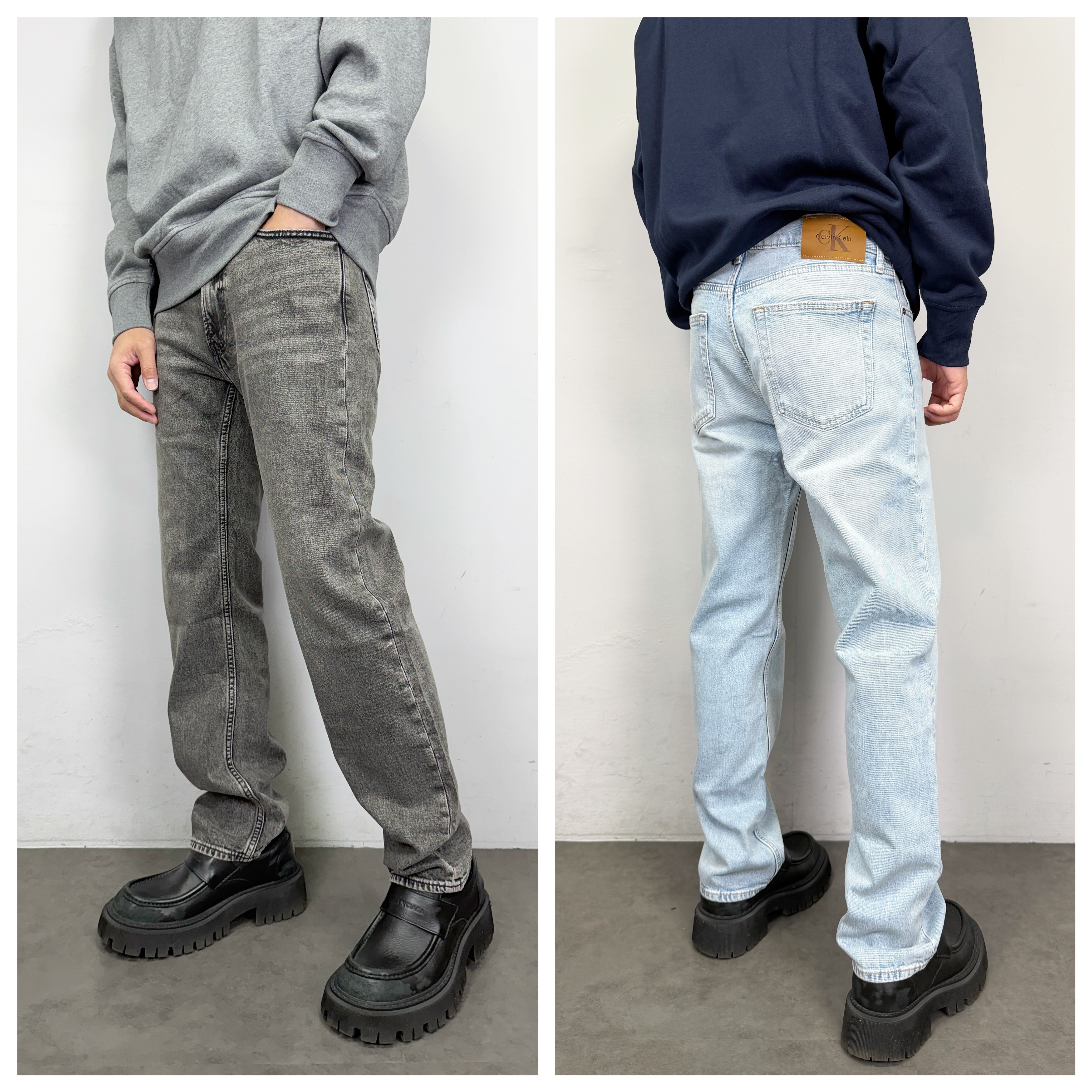Calvin Klein CK Straight Fit 直筒 水洗 牛仔褲