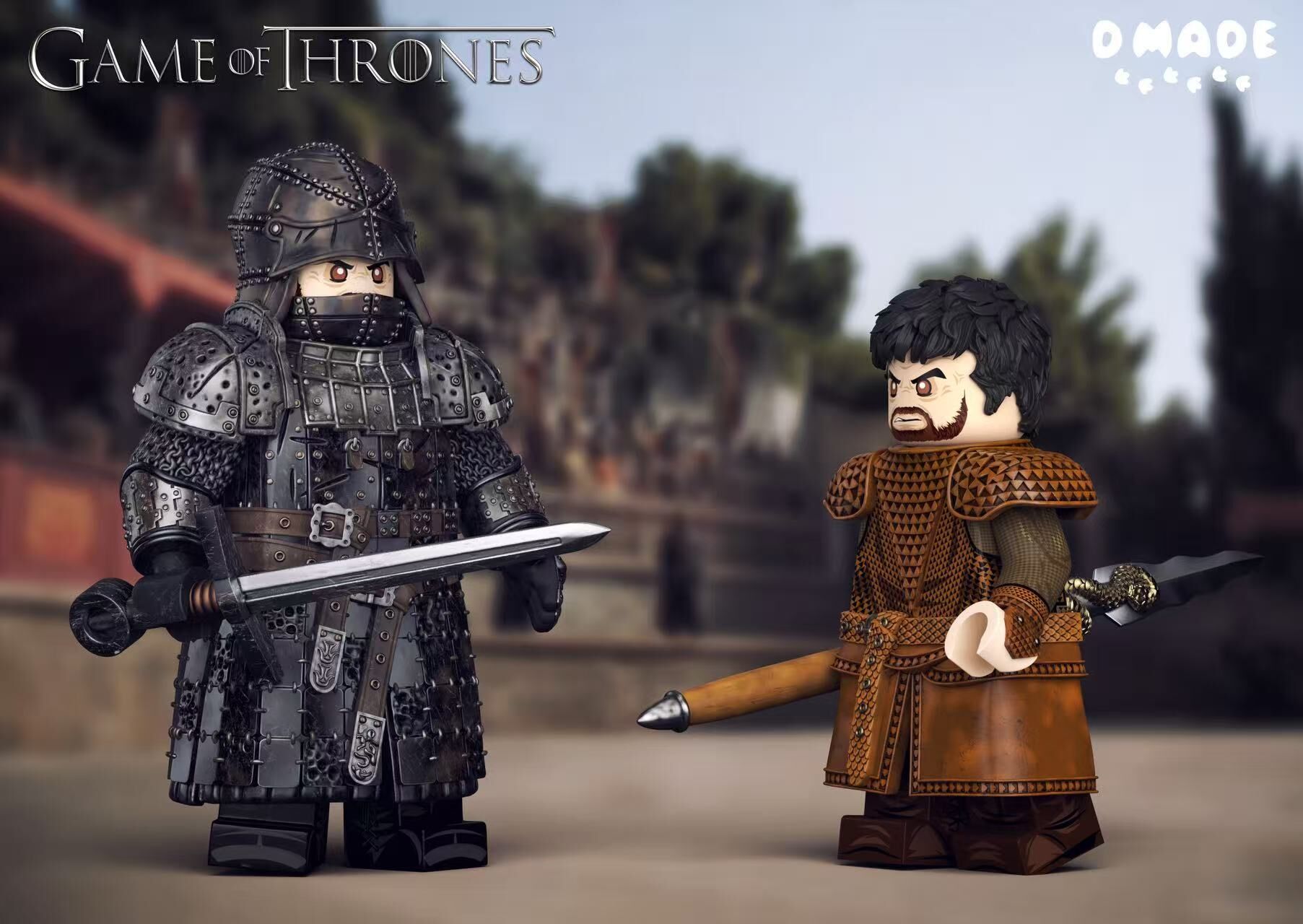 [D Made][Preorder] Game of Thrones - Mountain V3 & Red Viper V2 [UVprinted]