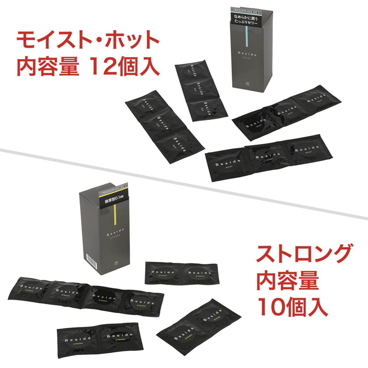 Fuji Latex Beside MOIST 水潤 乳膠安全套（12片裝）