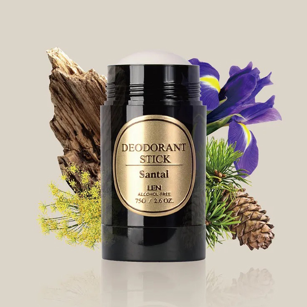 嵐 LEN - 檀木雪松 天然體香膏 / 體香棒（Santal / IFRA認證香精精油）