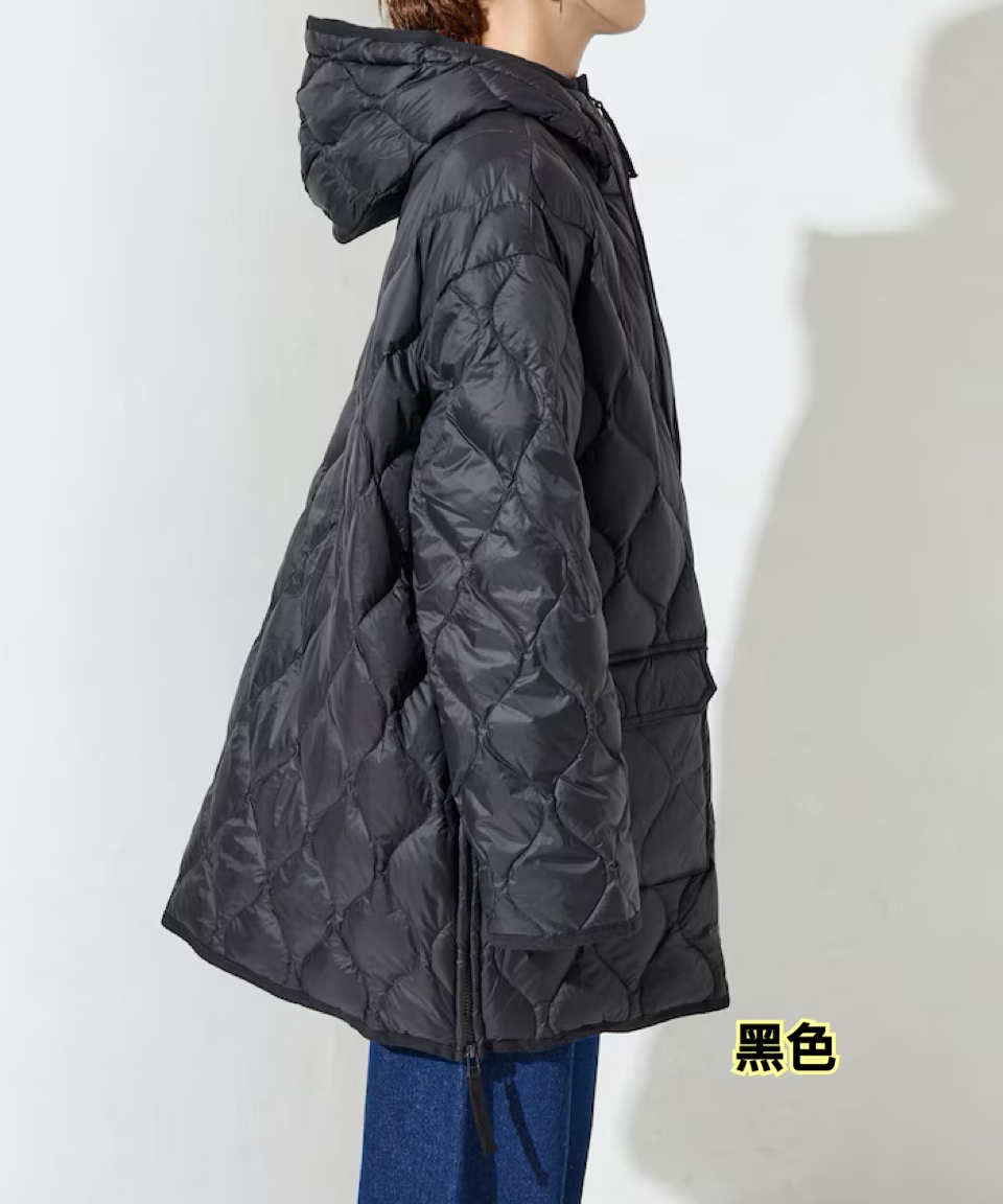 Taion x Freak’s store 中長款有帽羽絨/3 色