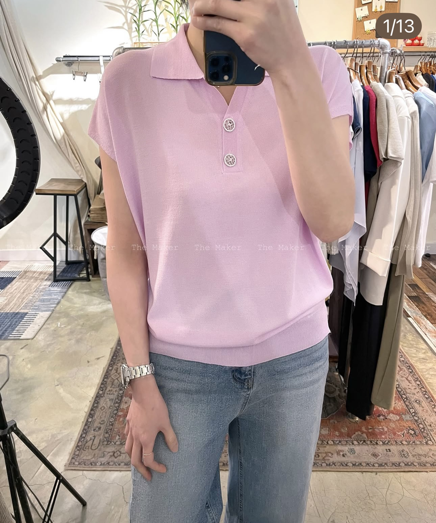 *️⃣ 軟綿綿Polo領針織 *️⃣