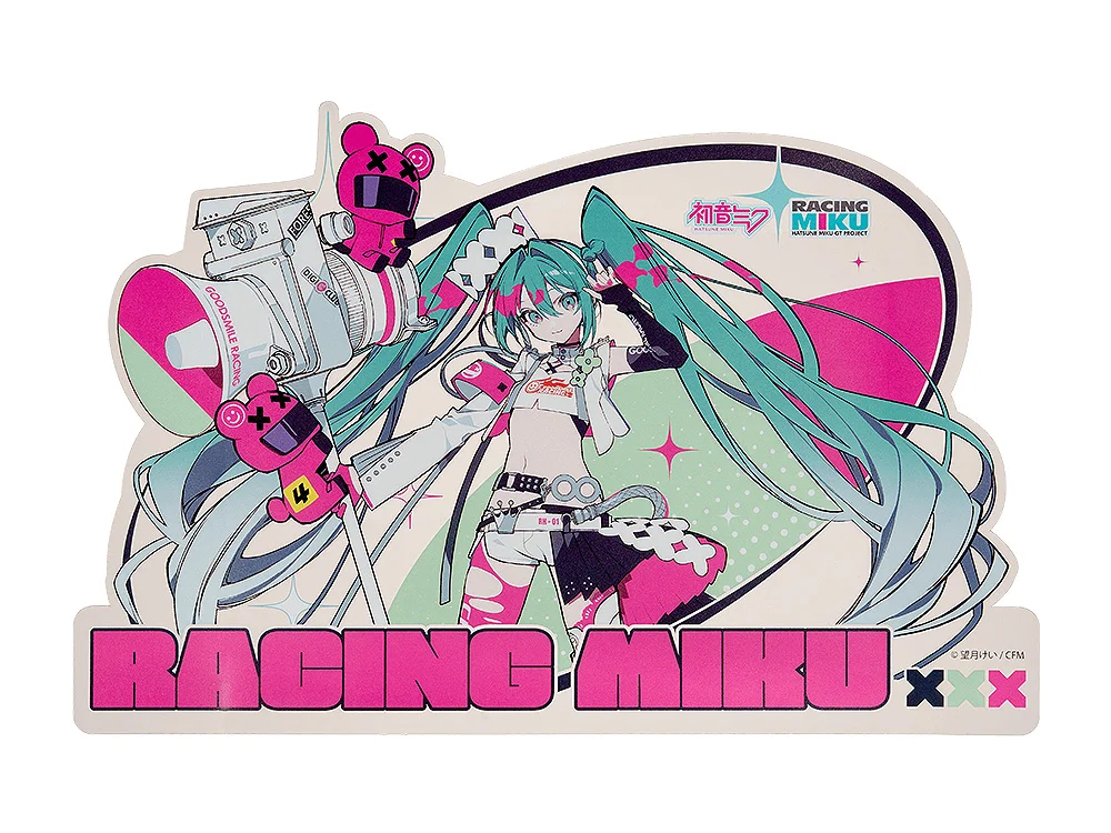 「ACG.GO」「預購」初音未來 賽車Ver. 2025 貼紙 A/B/C/D/E