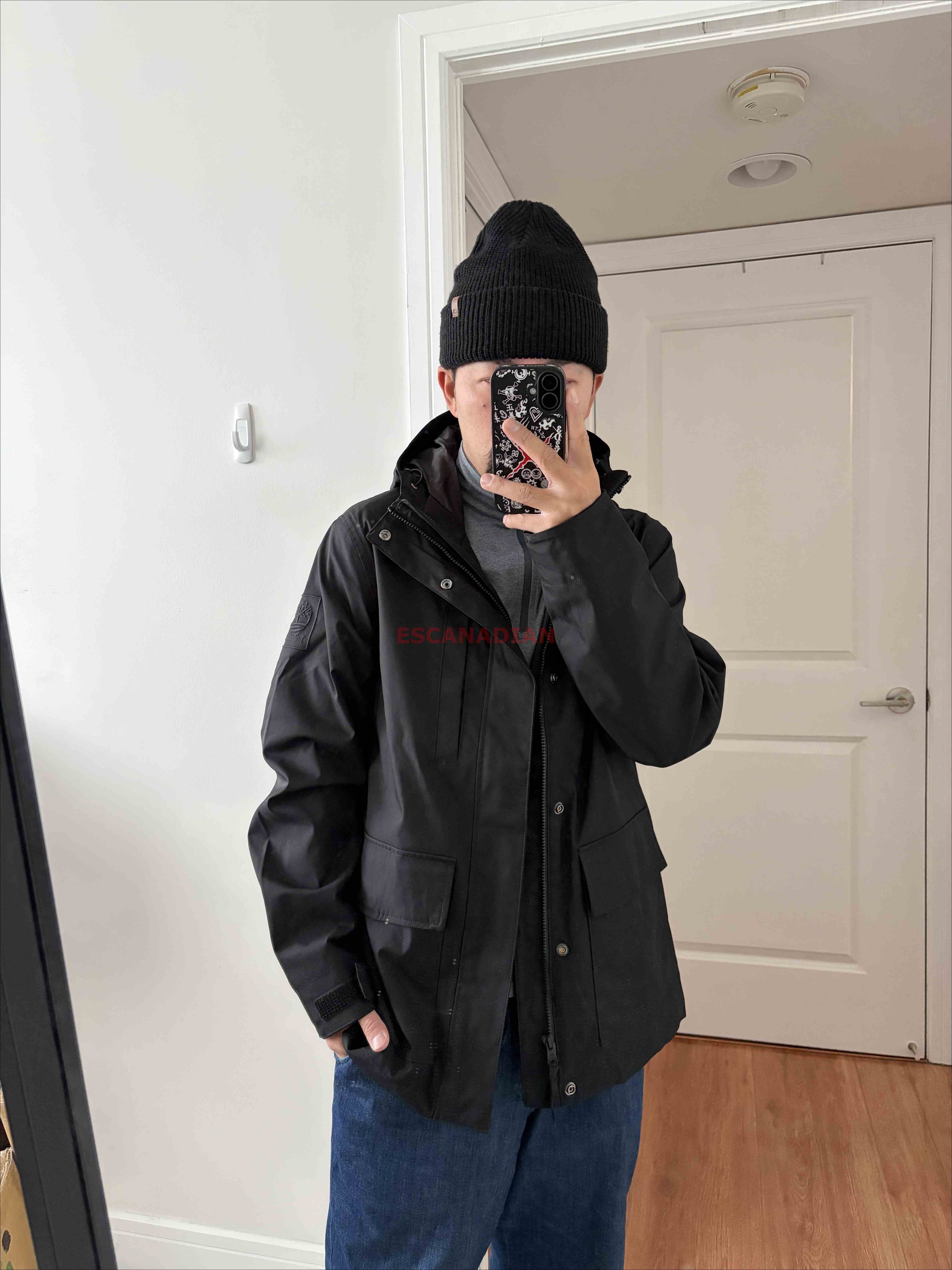 Timberland 大人 三合一  內裡軟殼 工裝硬挺 雙層 連帽外套 (內裡/外層 均 防風 防潑水)