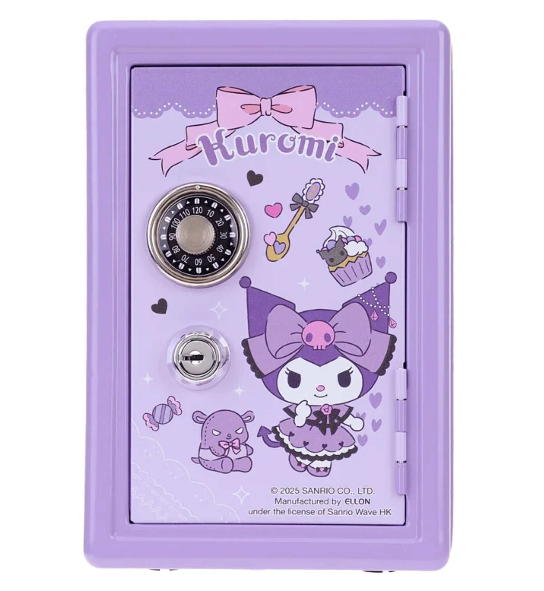 Kuromi 直身夾萬 9-7066-19