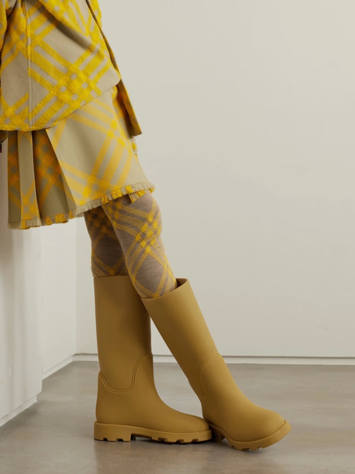 【預購】Burberry  Slip-On Rain Boots K1128810 (黃色)