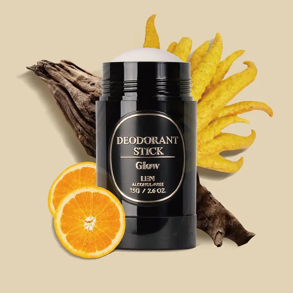 嵐 LEN - 佛手柑檜木 天然體香膏 / 體香棒（Glow / IFRA認證香精精油）