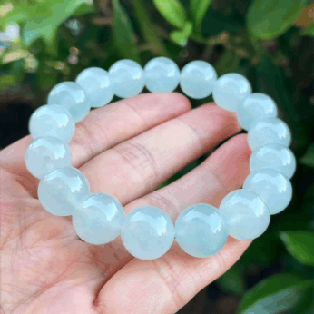 1122414 翡翠手串 (12.5mm直徑)