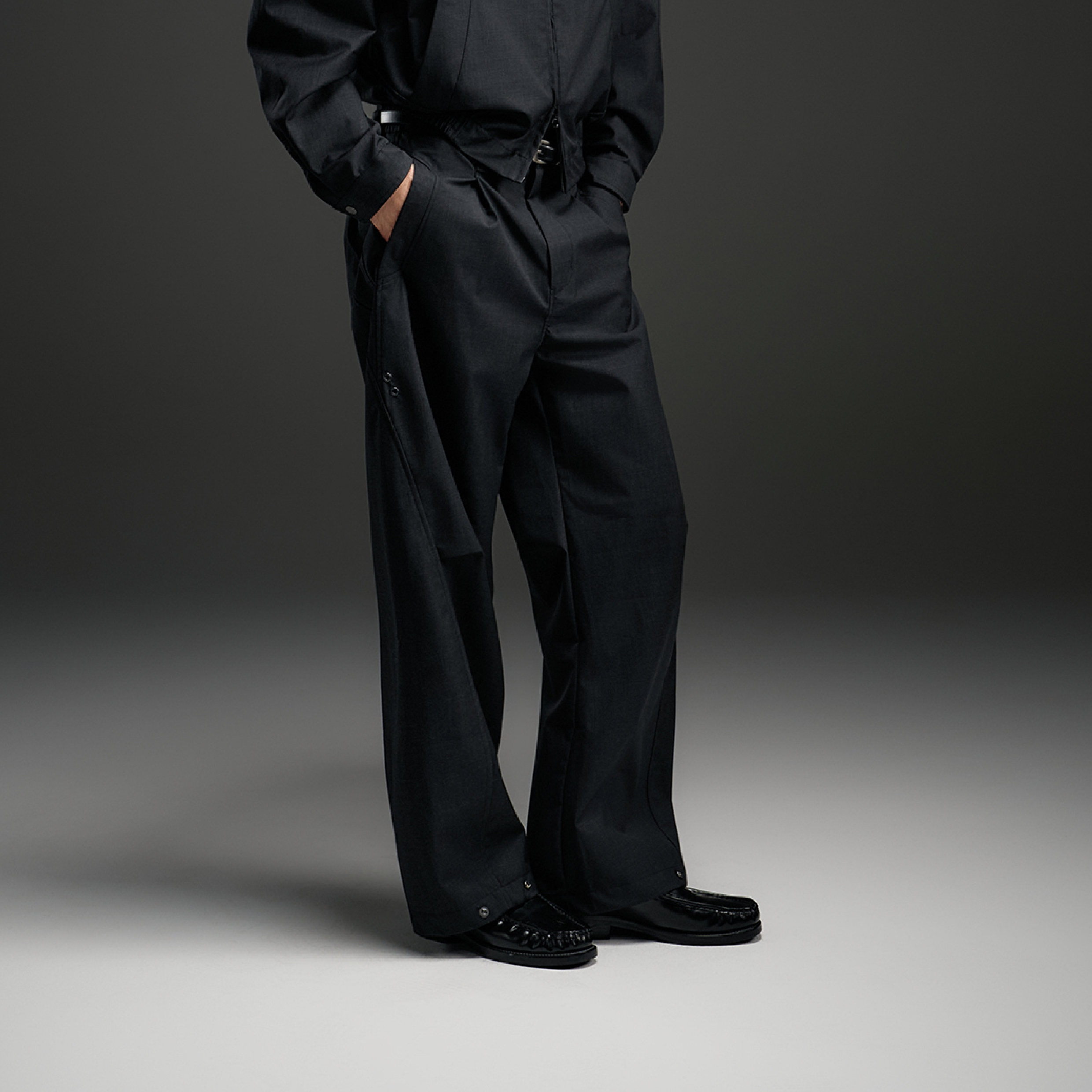 TANOXI x MASSULTI Wool Wide Pants 聯名機能彎刀長褲 [TNX-MT88]