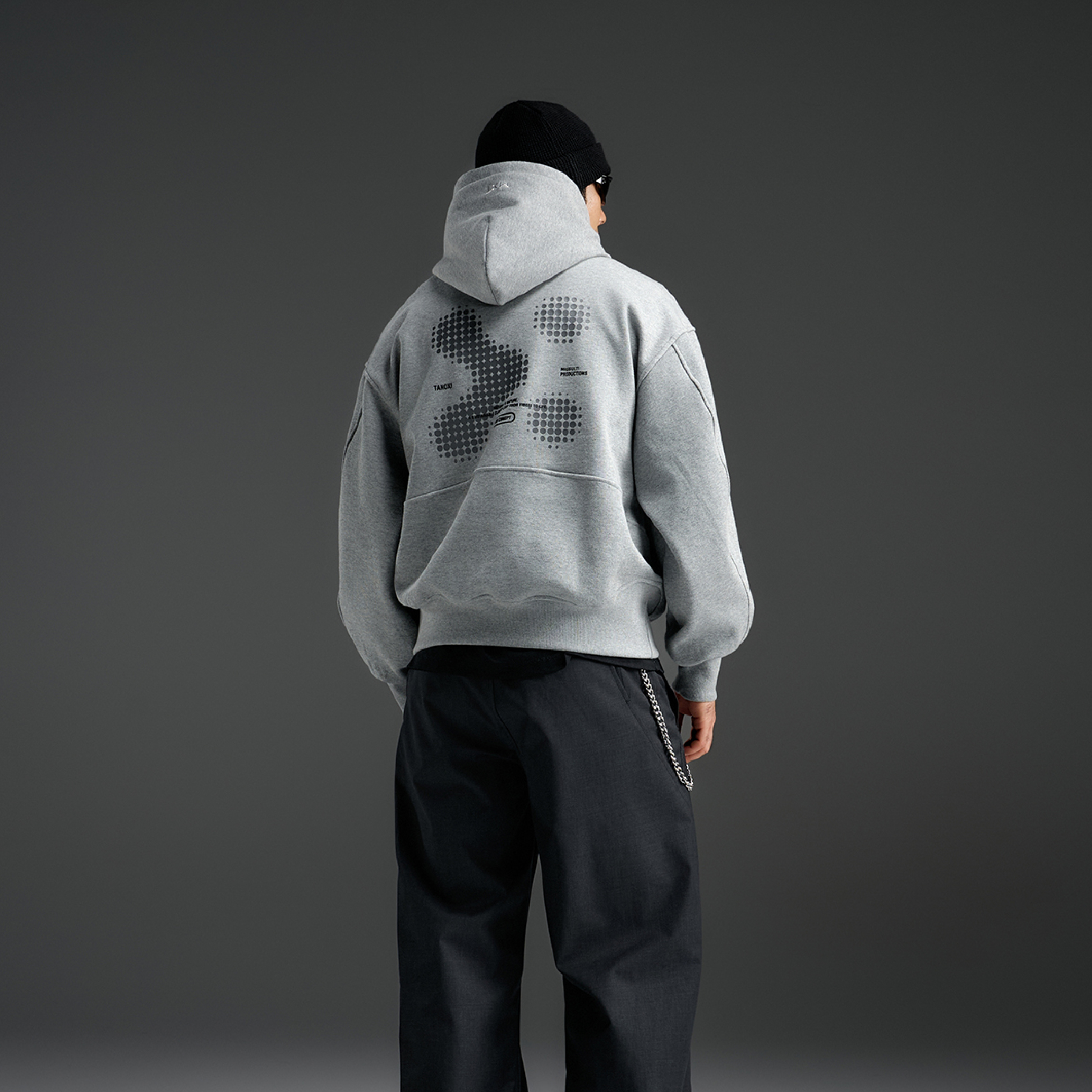 TANOXI x MASSULTI Warm Hoodie 聯名印花帽Tee [TNX-MT08]