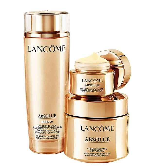 蘭蔻 菁純臻顏三件套 修護抗老（美容液150ml+乳霜60ml+眼霜20ml） [平行進口]