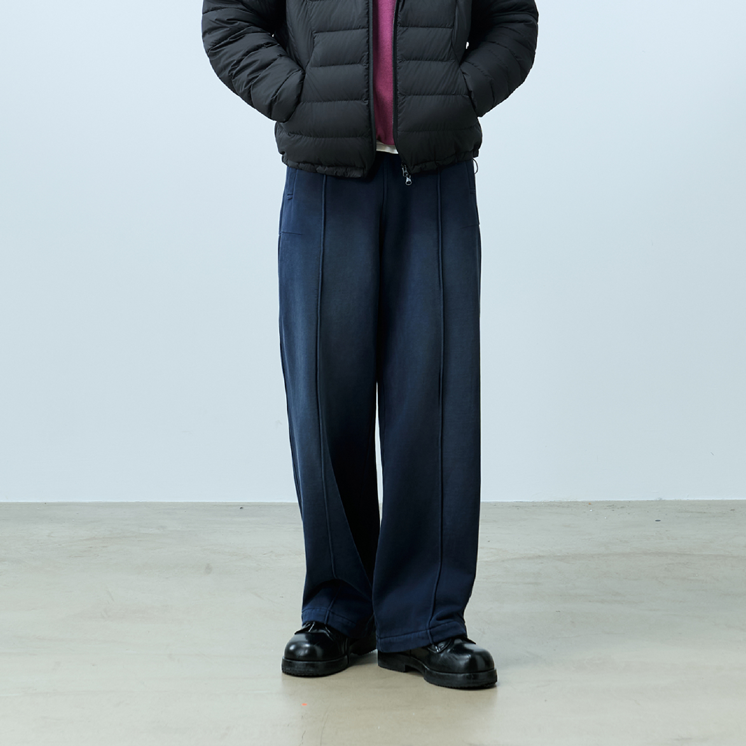 TANOXI Warm Washed Sweater Pants 水洗棉長褲 [TNX-P393]