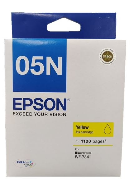 EPSON C13T05N483 EXTRA HIGH CAPACITY YELLOW INK CARTRIDGE FOR WF-7841(101052730 )