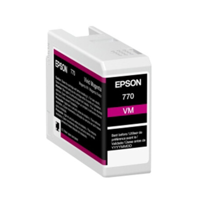 EPSON C13T46V300 VIVID MAGENTA 25ML INK CARTRIDGE FOR P708(101052733)