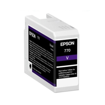 EPSON C13T46VD00 VIOLET 25ML INK CARTRIDGE FOR P708(101052740)