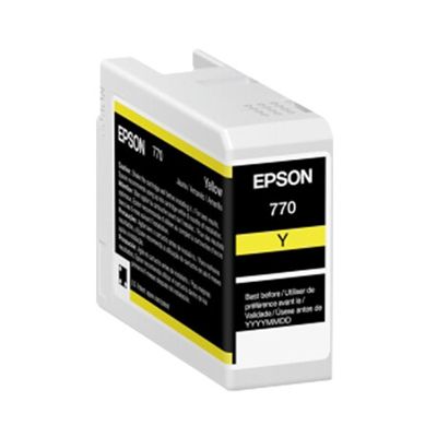 EPSON C13T46V400 YELLOW 25ML INK CARTRIDGE FOR P708(101052734)