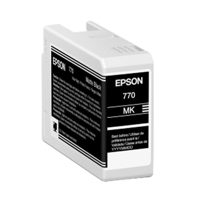 EPSON C13T46V800 MATTE BLACK 25ML INK CARTRIDGE FOR P708(101052738)