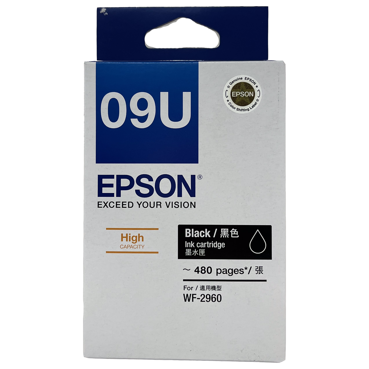 EPSON C13T09U183 BLACK HIGH CAP. INK CARTRIDGE FOR WORKFORCE 2960(101052767)