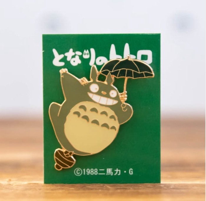 胸針 龍貓 飛翔