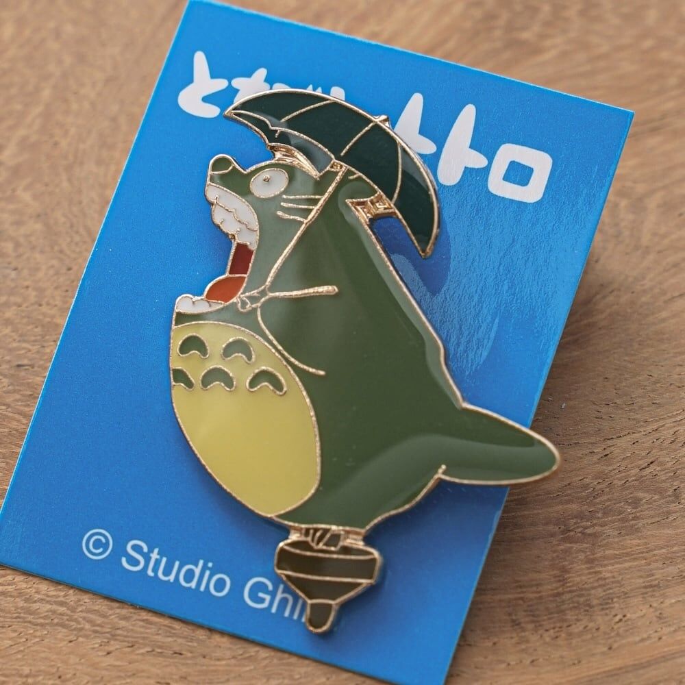 胸針 龍貓 咆哮