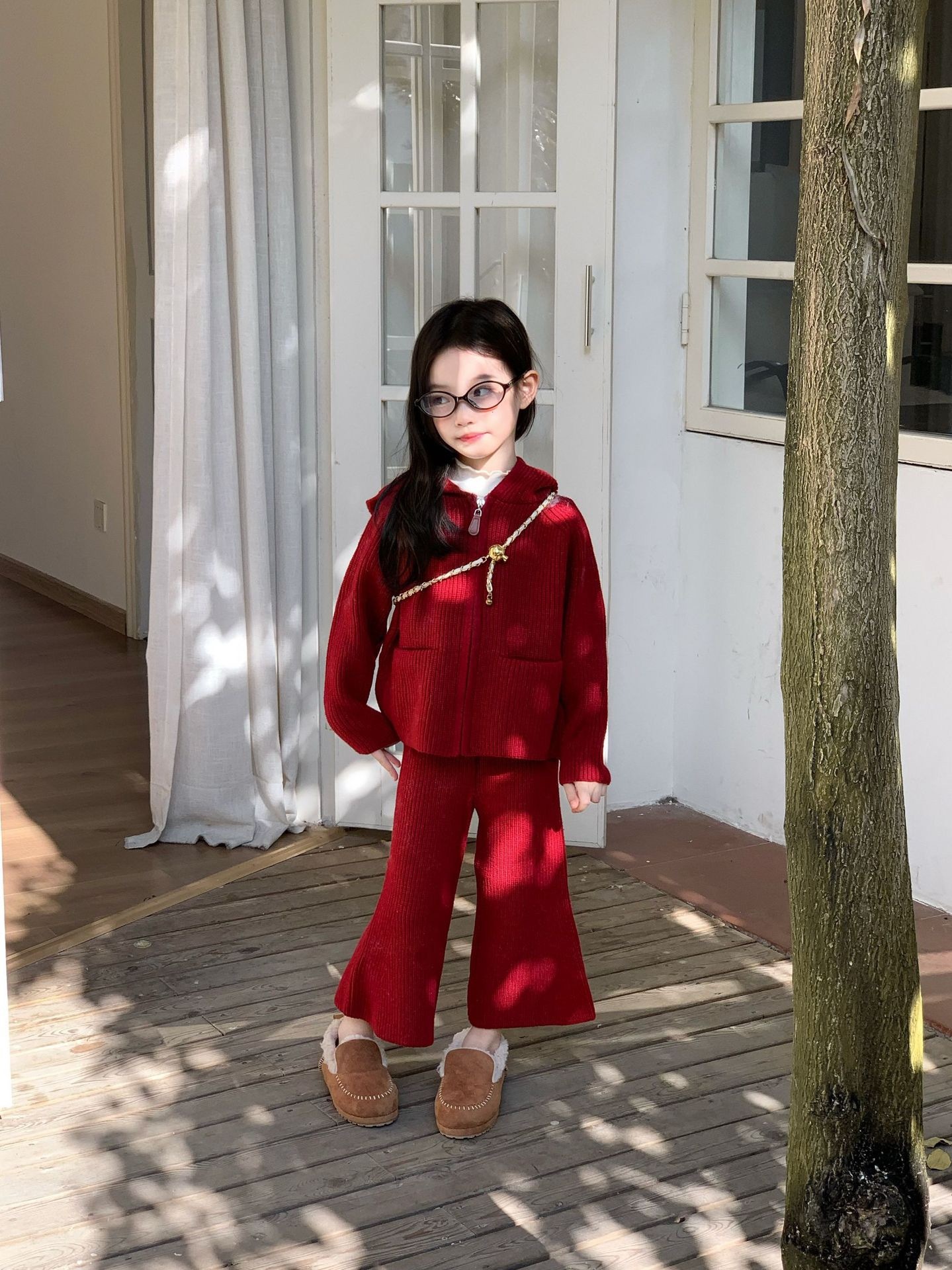 現貨140 ｜紅色小精靈套裝 ᝰ