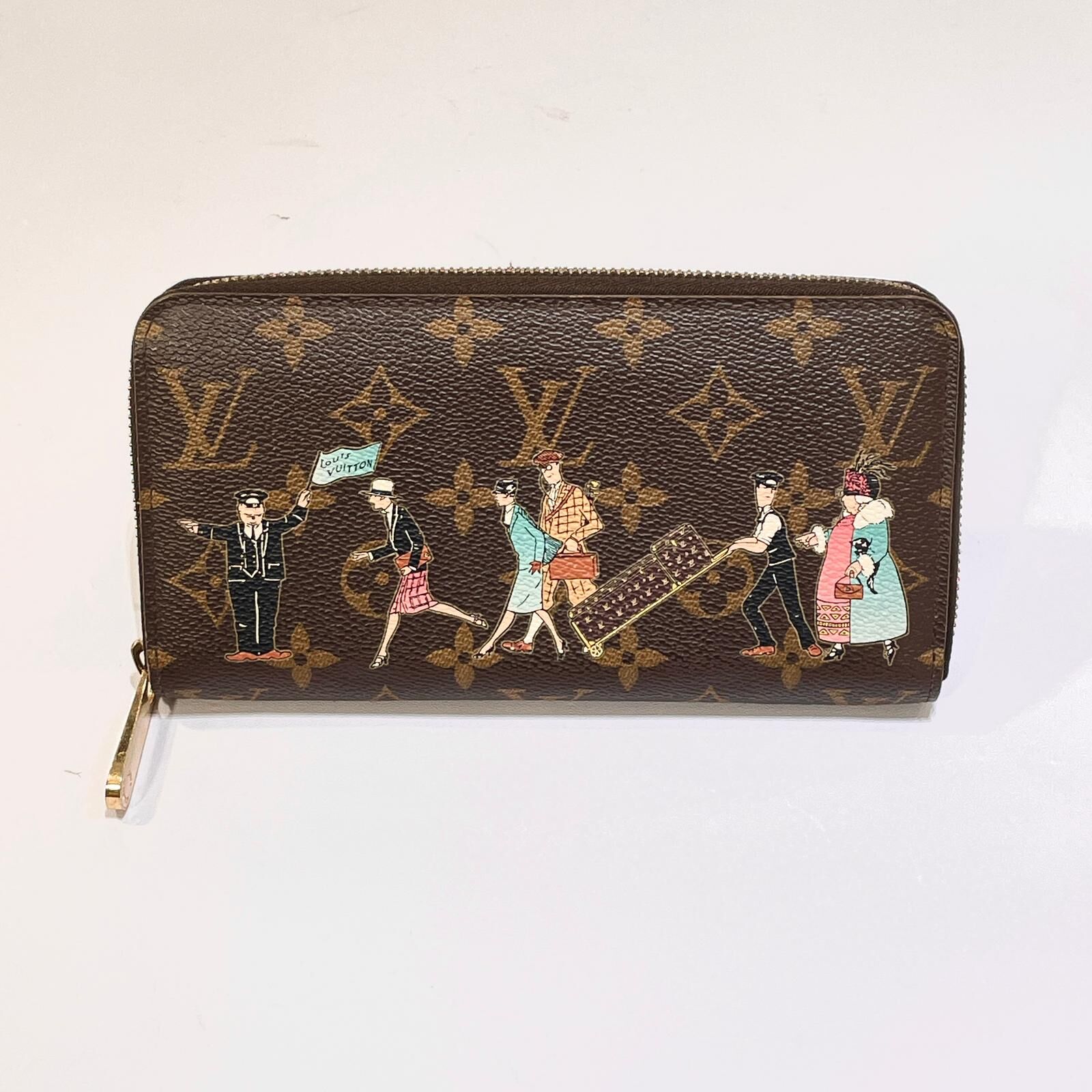 限量版!98%NEW二手LV長銀包 M60291 ZIPPER LONG WALLET MONOGRAM拉鏈款 #兩年免費保養 #香榭站正品