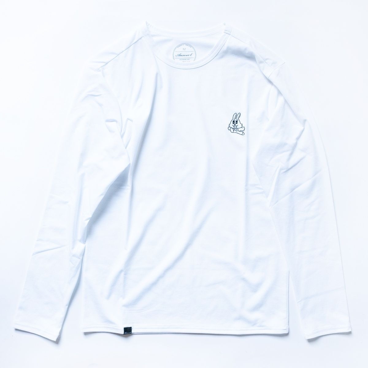 ANSWER4 “刺繍飛び出しウサギ” Long Sleeve Tshirt 快乾排汗長袖上衣