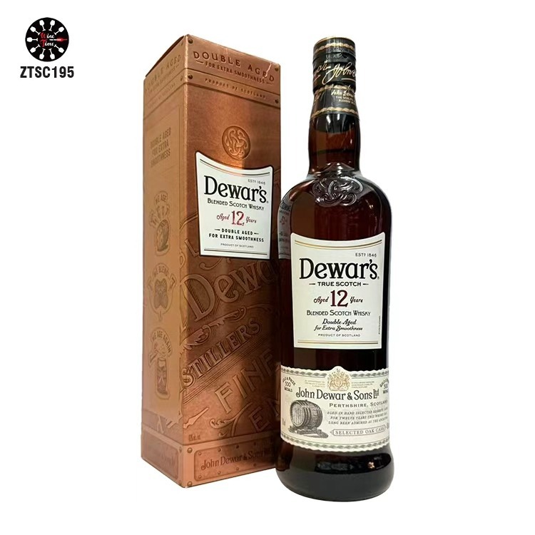 Dewar's 12 Years Old Blended Scotch Whisky  | 帝王12年調和威士忌禮盒