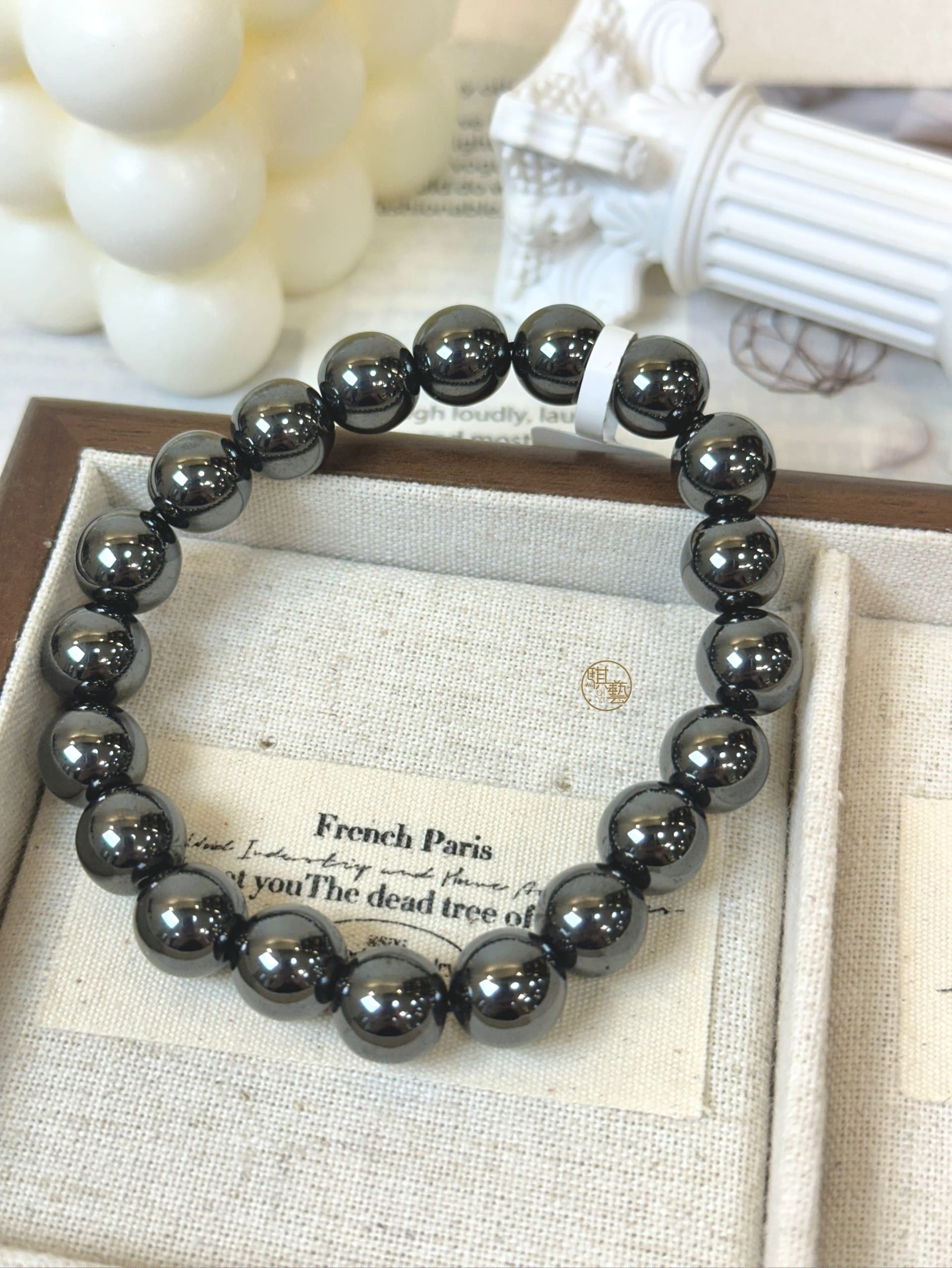 黑膽石8-10mm｜強力防護 × 穩定心神 × 抗負能量