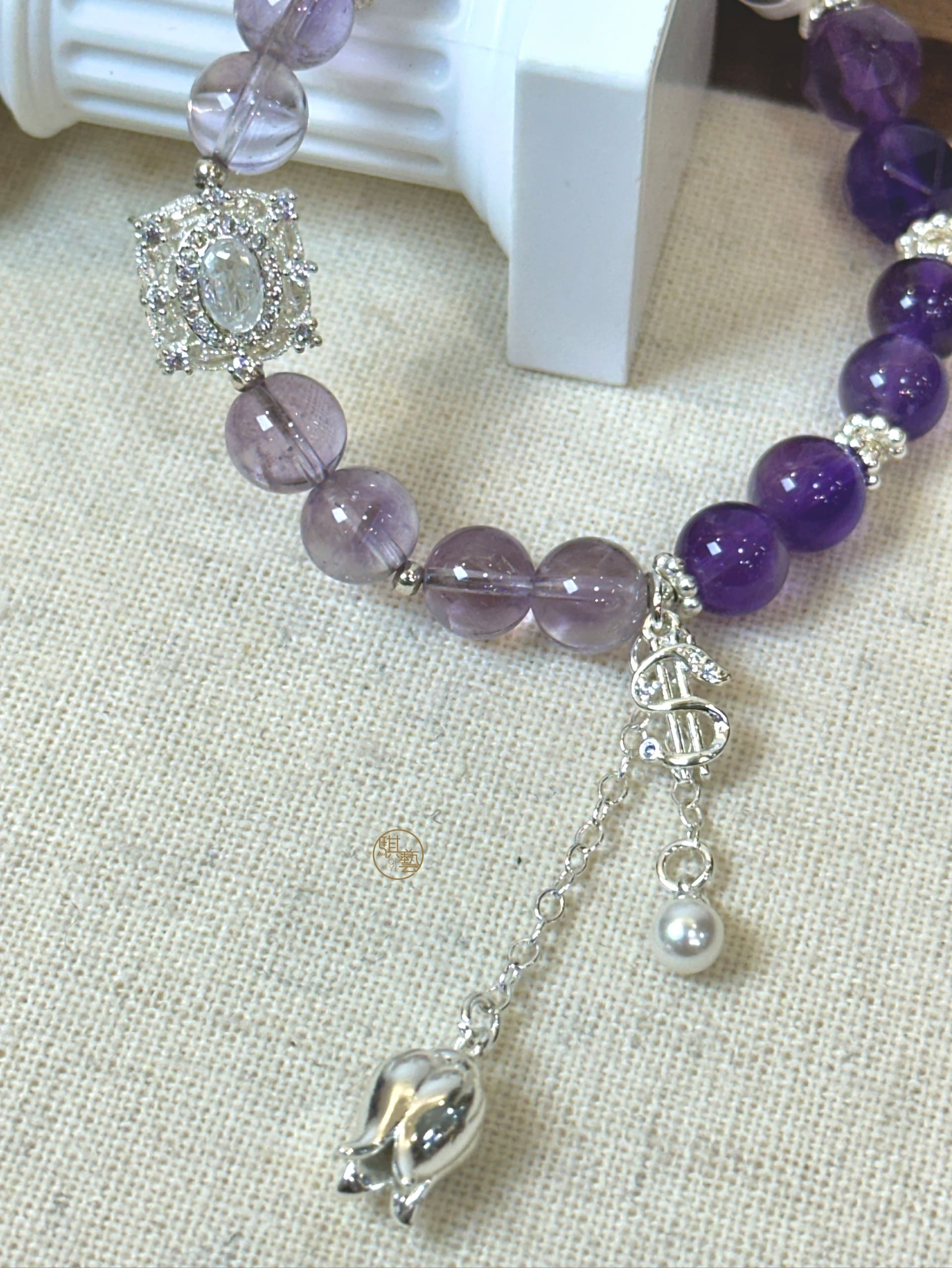 紫水晶設計款8mm｜心靈澄明 × 情緒平衡 × 靜心能量提升