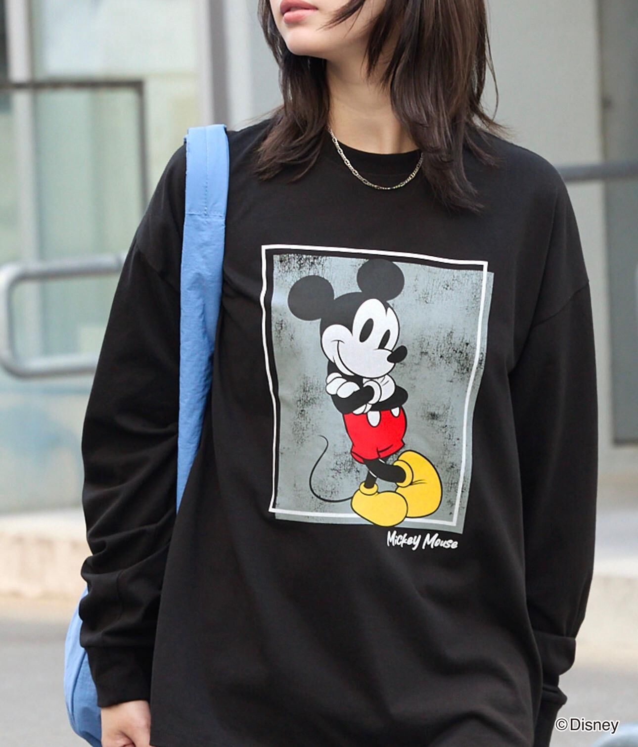 【預購】JN112901 Disney 米奇圖案長袖上衣