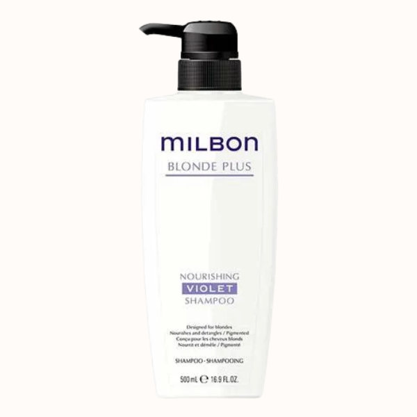 MILBON - Blonde Plus Nourishing Violet Shampoo 漂後去黃洗髮露 500ml