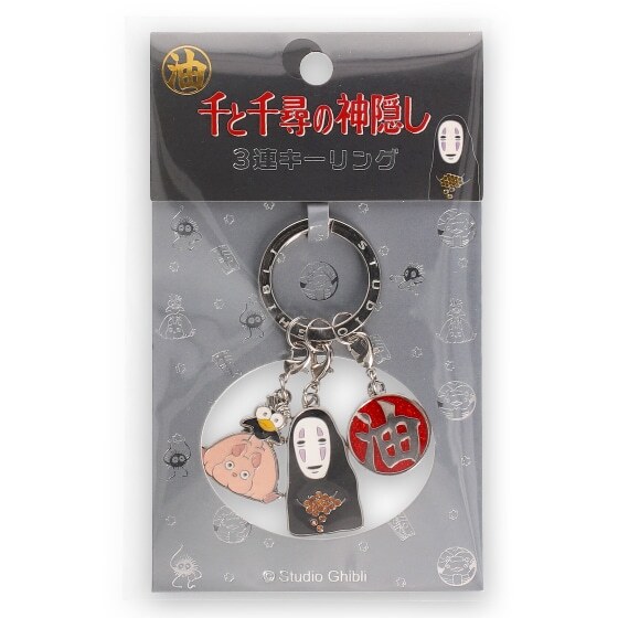 3連鑰匙圈 神隱少女 無臉男