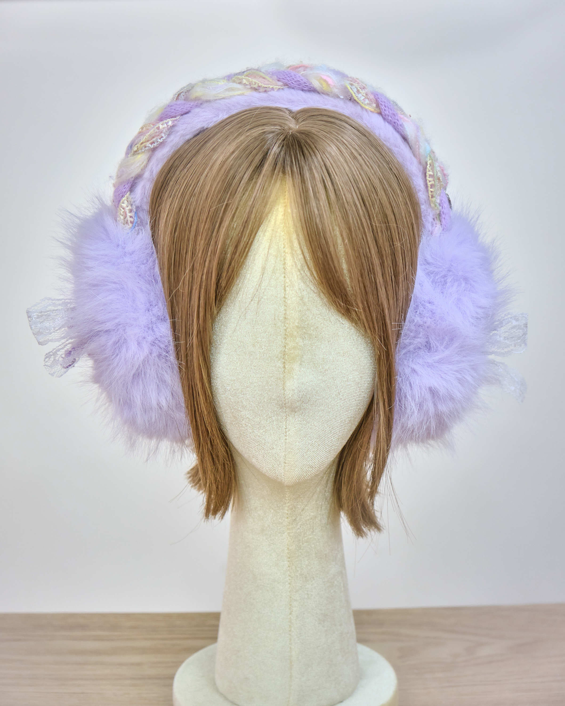 13164 Snow-Petal Gemstone Cloud Earmuffs