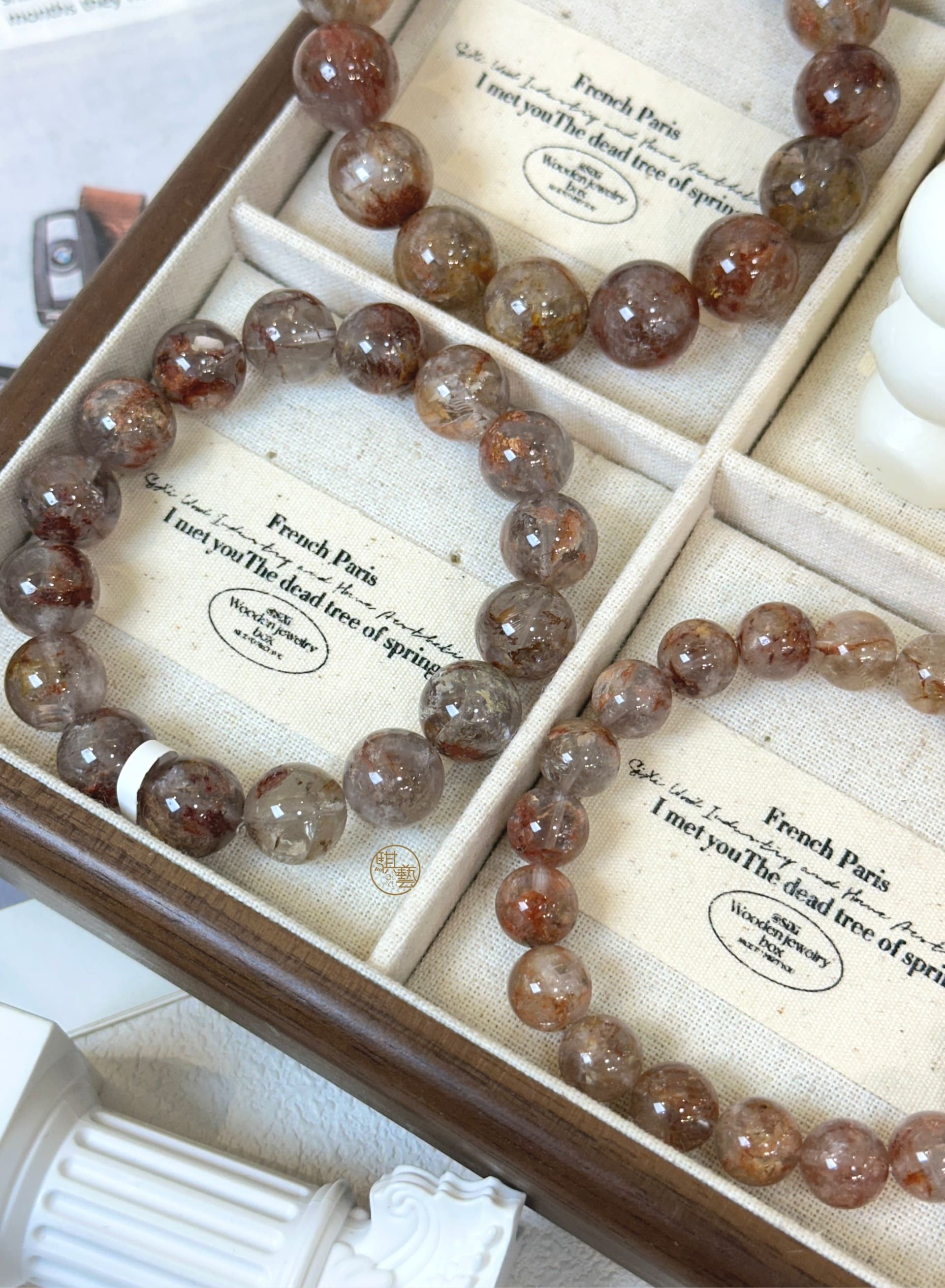 骸骨閃靈 10–14mm｜強防護 × 去晦氣 × 洞察力提升