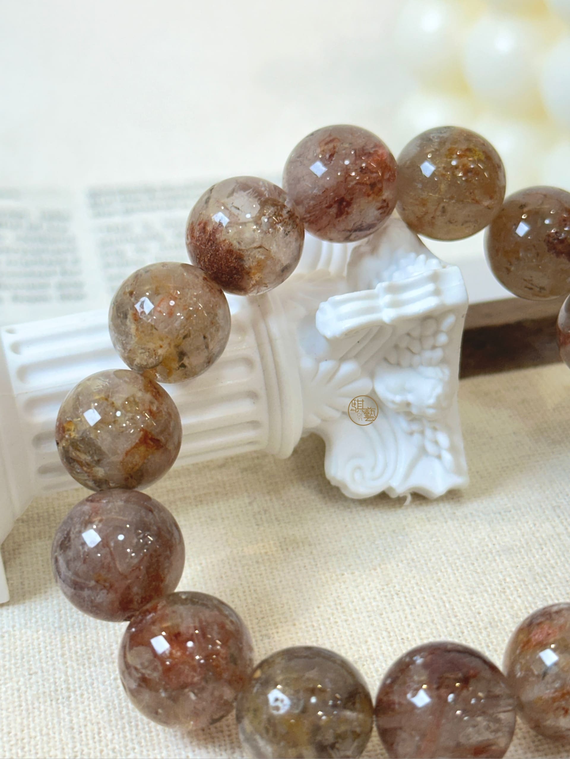 骸骨閃靈 10–14mm｜強防護 × 去晦氣 × 洞察力提升