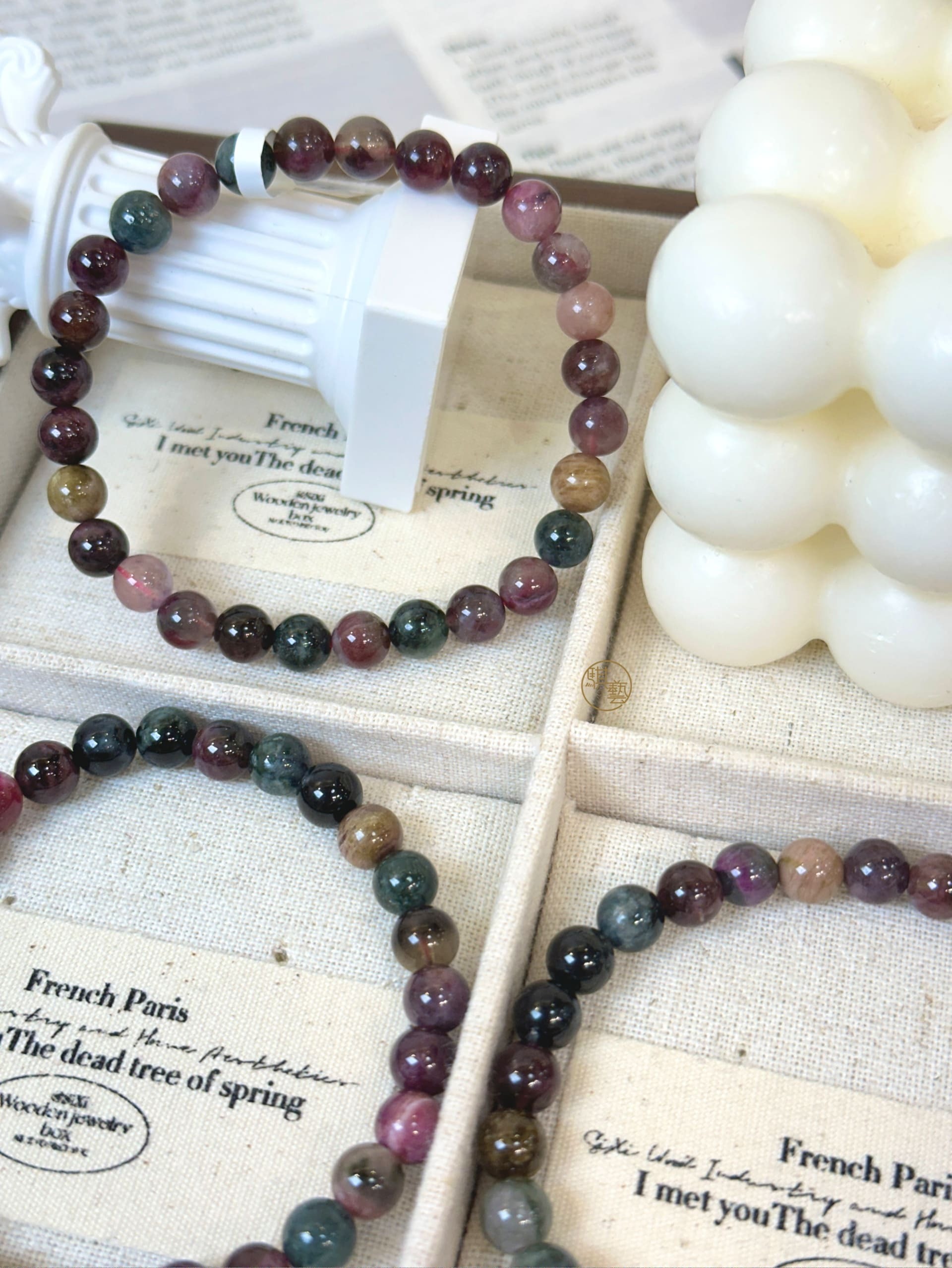 老礦碧璽 6mm｜深層療癒 × 七輪平衡 × 氣場穩定