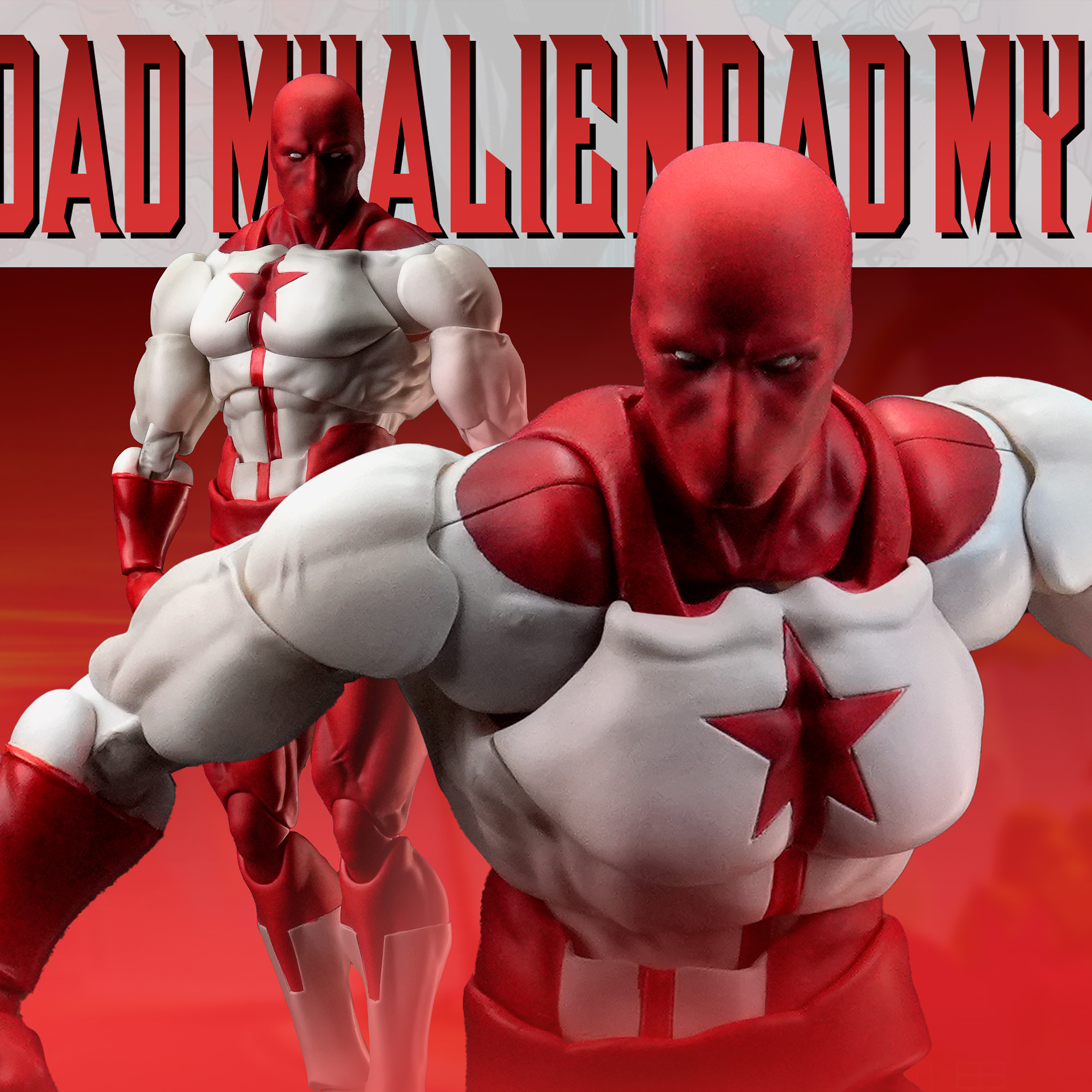 ZOOMRIG 1/12 MYALIENDAD Action Figure (ZR-001) + Access
