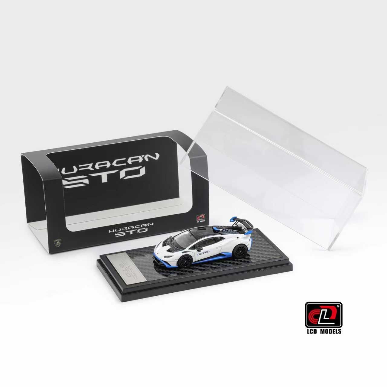 PO-$150 * LCD * 1:64 Lamborghini Huracan STO White