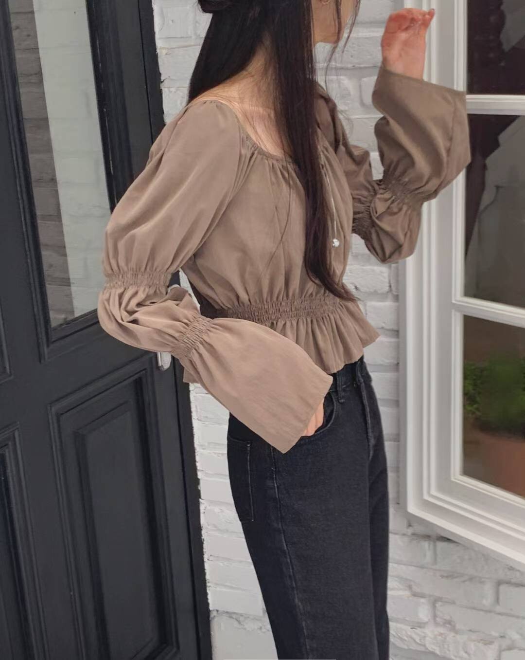 大領宮廷袖上衣