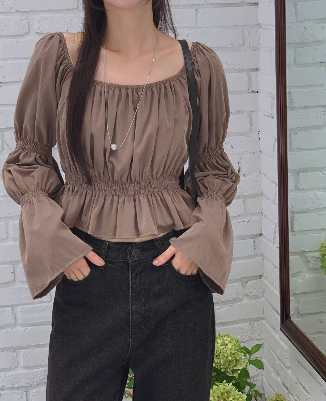 大領宮廷袖上衣