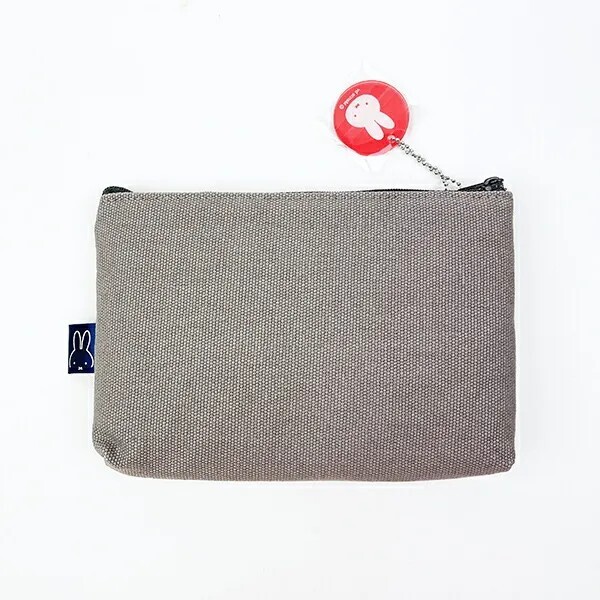 Miffy Grey Canvas Pouch