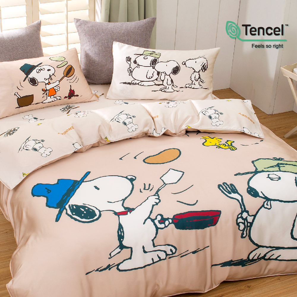 SNOOPY兩用被 | 60支天絲 | SN512 煮煮樂