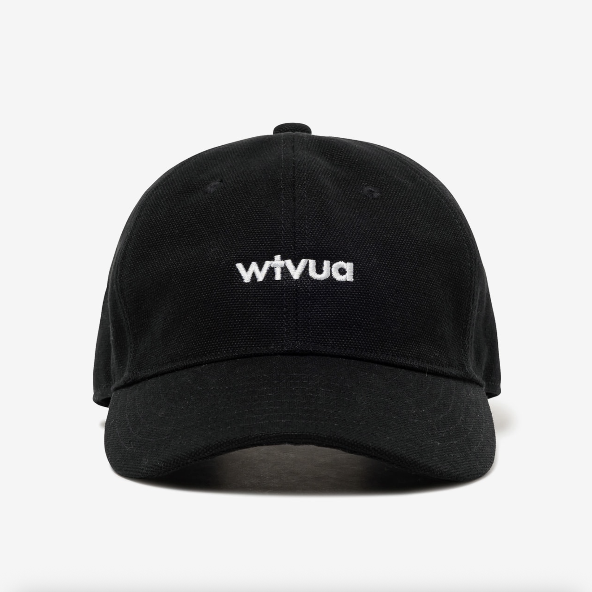 -(B3c04)-WTAPS T-6M 02 / CAP / COTTON. CNVS WTUVA 電繡 六分割帽 黑色/炭灰-252HCDT-HT11