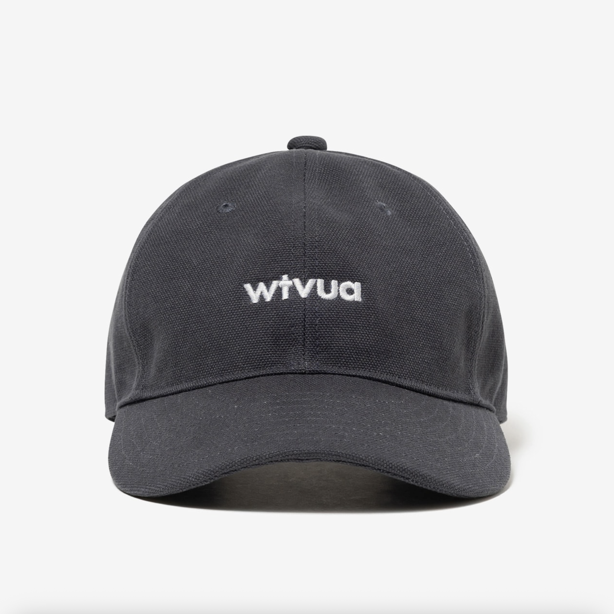 -(B3c04)-WTAPS T-6M 02 / CAP / COTTON. CNVS WTUVA 電繡 六分割帽 黑色/炭灰-252HCDT-HT11