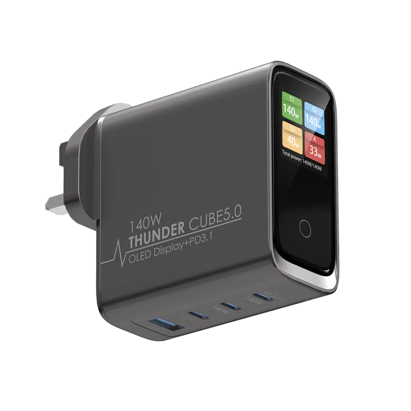 EGO 140W THUNDER CUBE 5 OLED 充電器 LP-140W-3C1A-UE