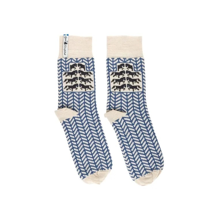 Öjbro Vantfabrik｜Everyday Gotland｜歐布羅美麗諾羊毛襪 - 哥特蘭島系列