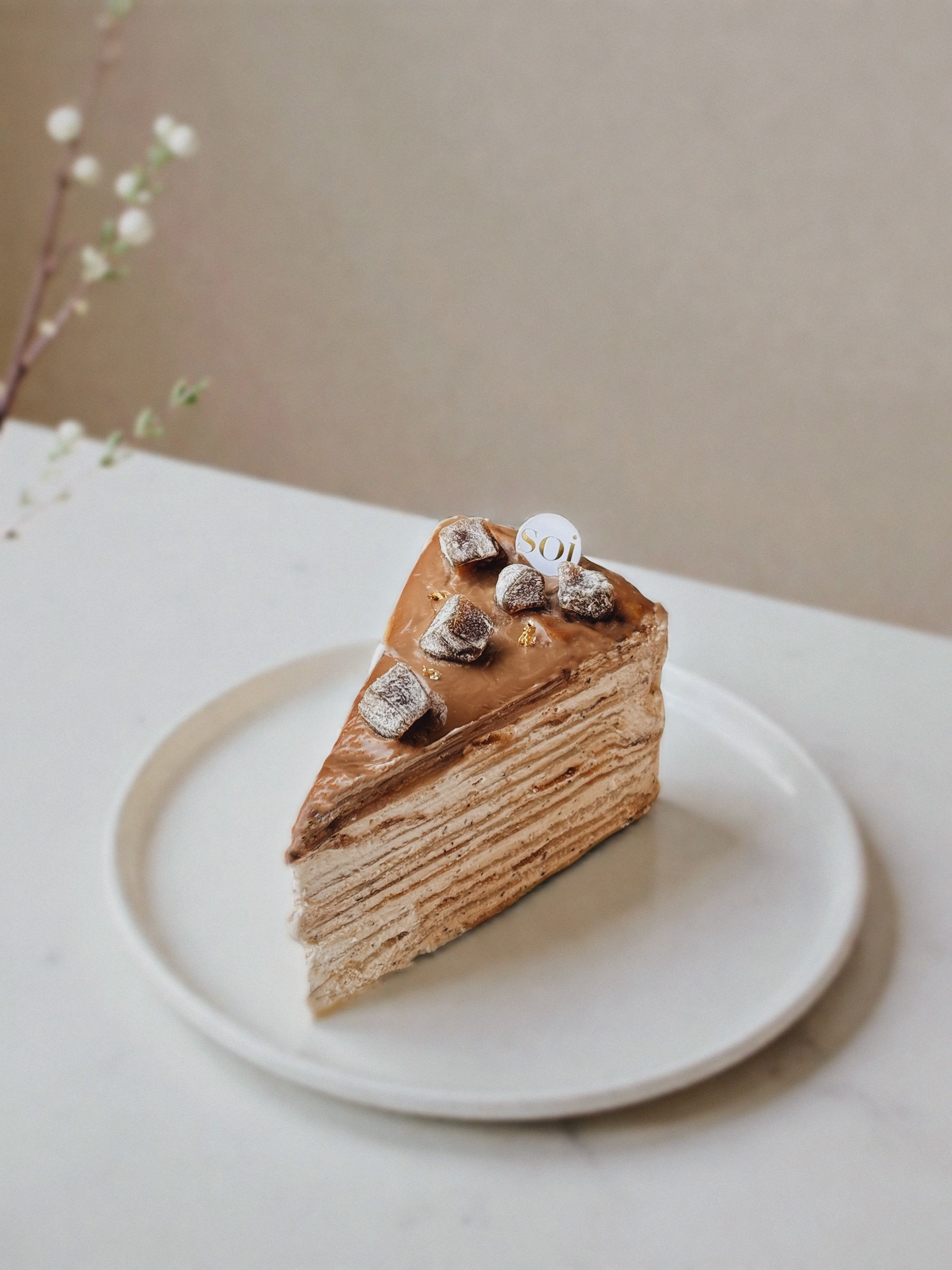 全素伯爵珍奶千層旦糕6吋