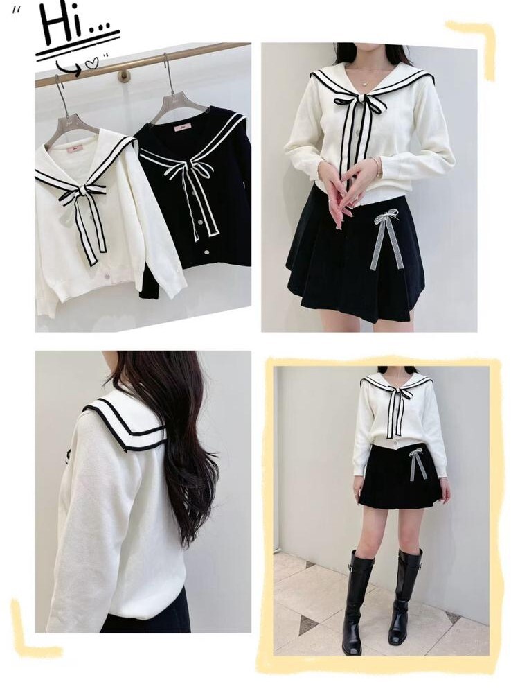 J54 韓國🇰🇷水手上衣 胸39-46 長21   原價 $359