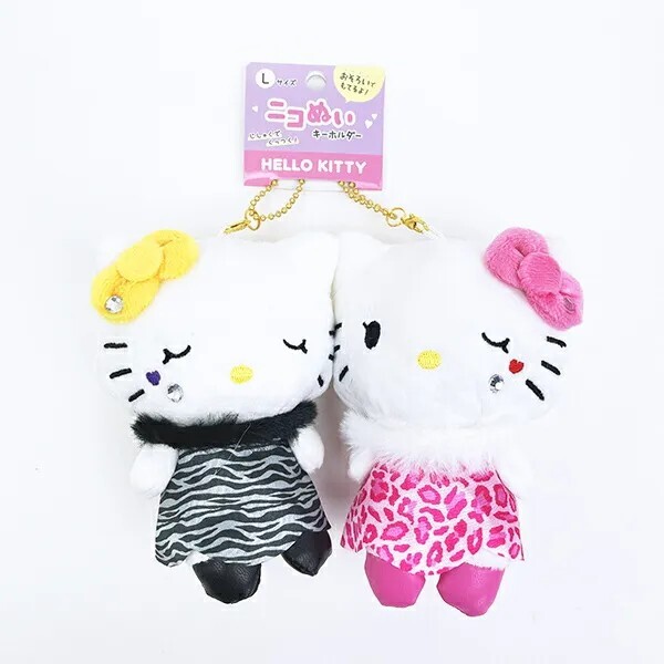 Sanrio Hello Kitty x Mimmy Nico Magnetic Plush Keychain (L)
